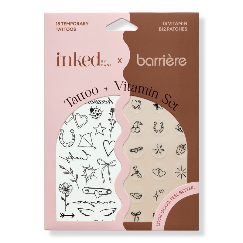 INKED x Barrière: Vitamin B12 + Tattoo Wellness Set