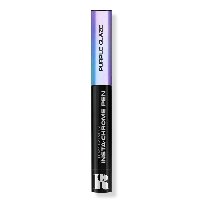 Insta-Chrome Nail Art Pen For Gel Polish - Purple Glaze