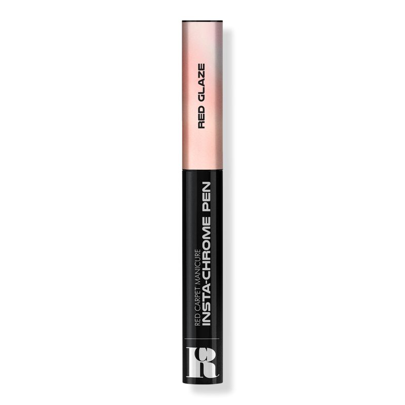 Insta-Chrome Nail Art Pen For Gel Polish - Red Glaze