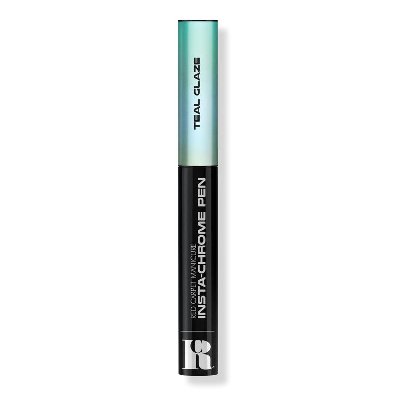 Insta-Chrome Nail Art Pen For Gel Polish - Teal Glaze