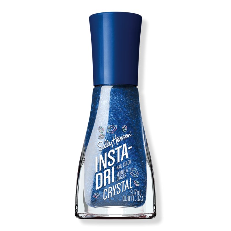 Insta-Dri Crystal Nail Polish Collection - Cobalt Blue
