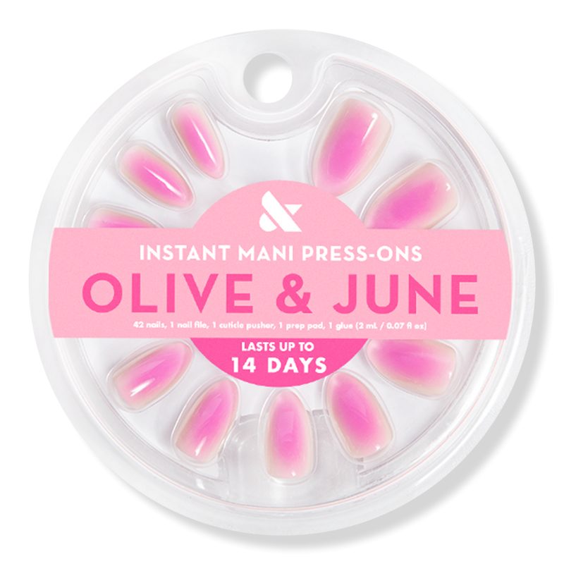 Instant Mani Press-On Nails Blush Aura