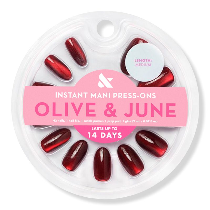 Instant Mani Press On Nails Obsessed Velvet
