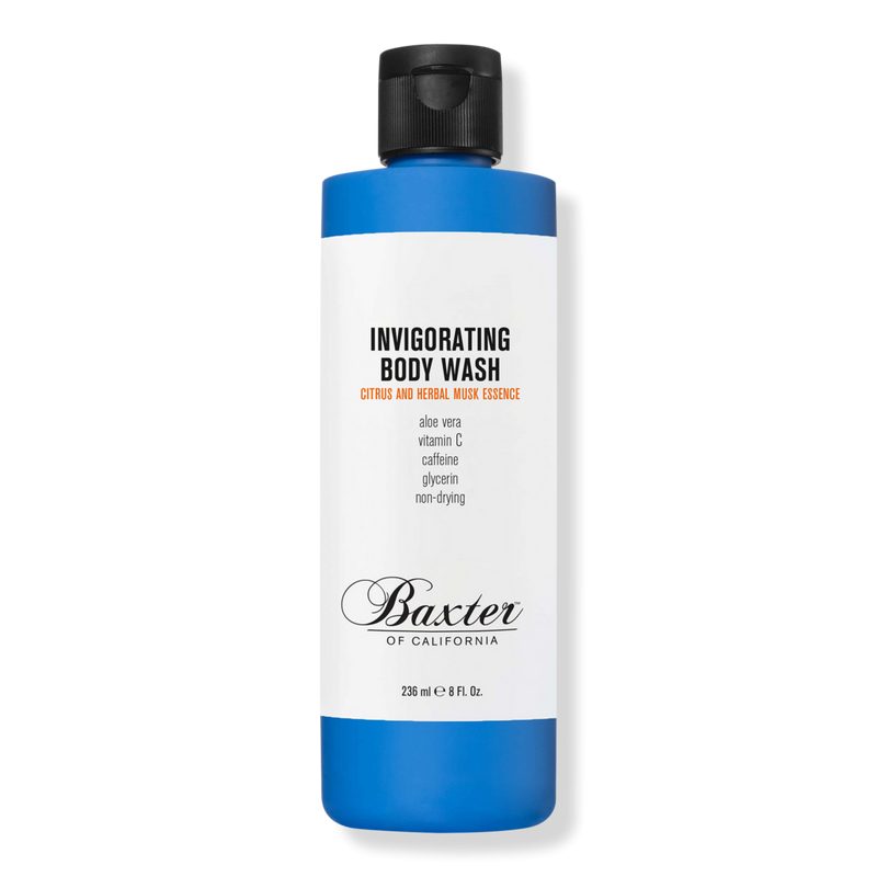 Invigorating Body Wash - Citrus & Herbal Musk Essence - 8 oz