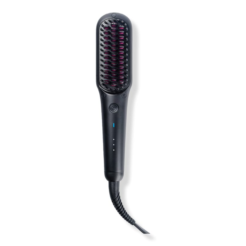 Ionic Mini Hair Straightening Brushes - Black