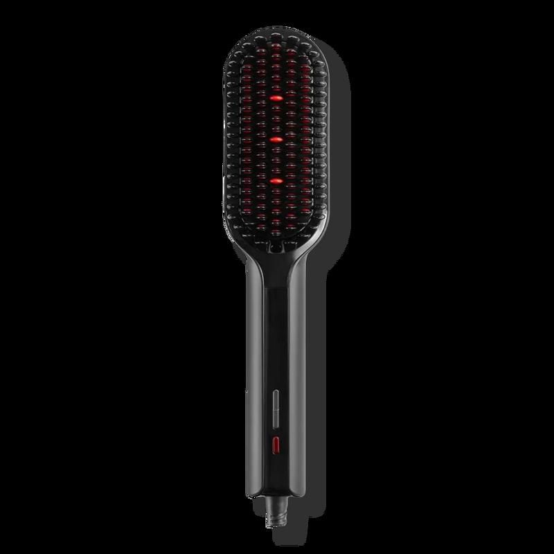 Ionic Plus Hair Straightening Brush - Black