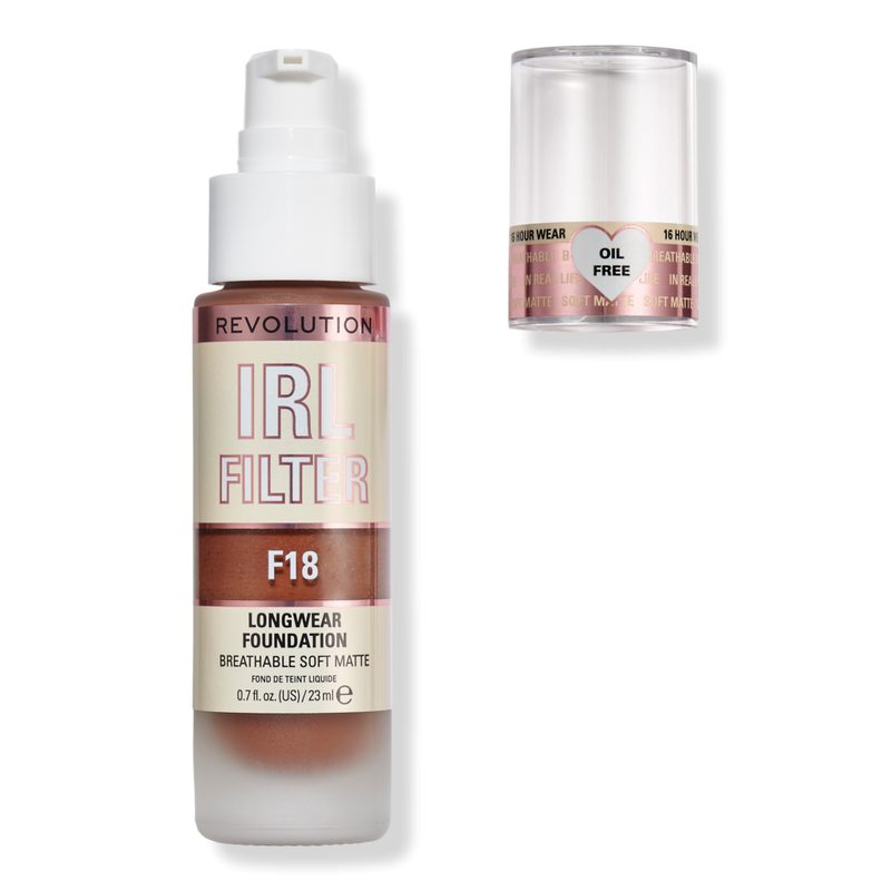 IRL Filter Longwear Foundation - F18