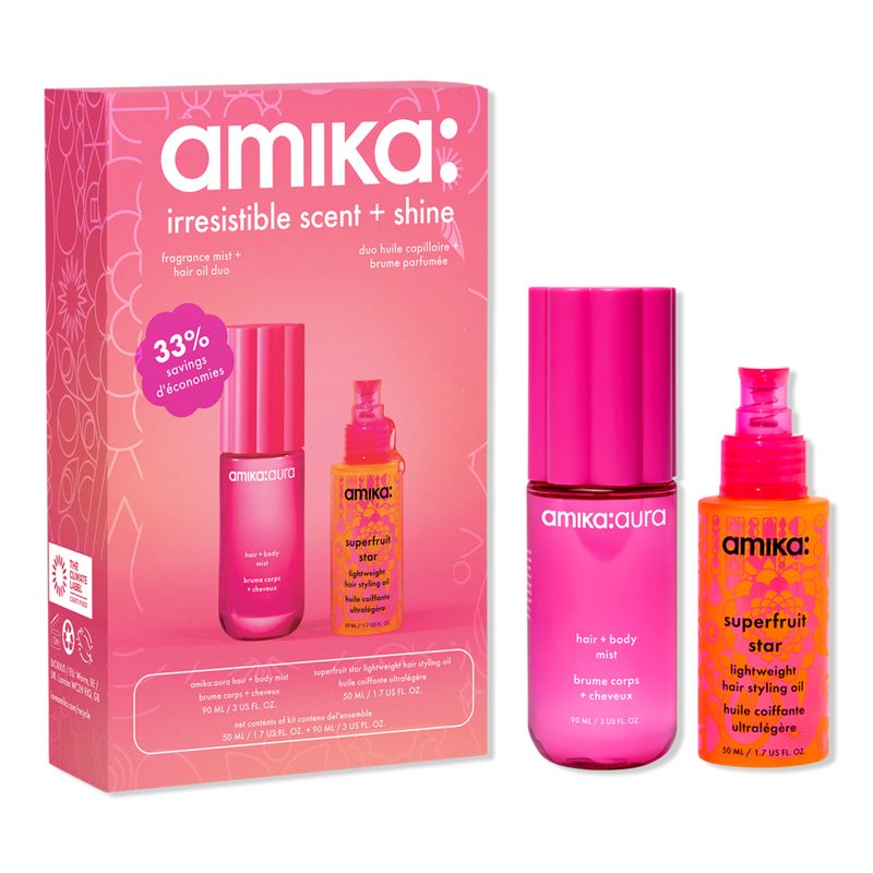 Irresistible Scent and Shine Fragrance Mist and Hair Oil Duo