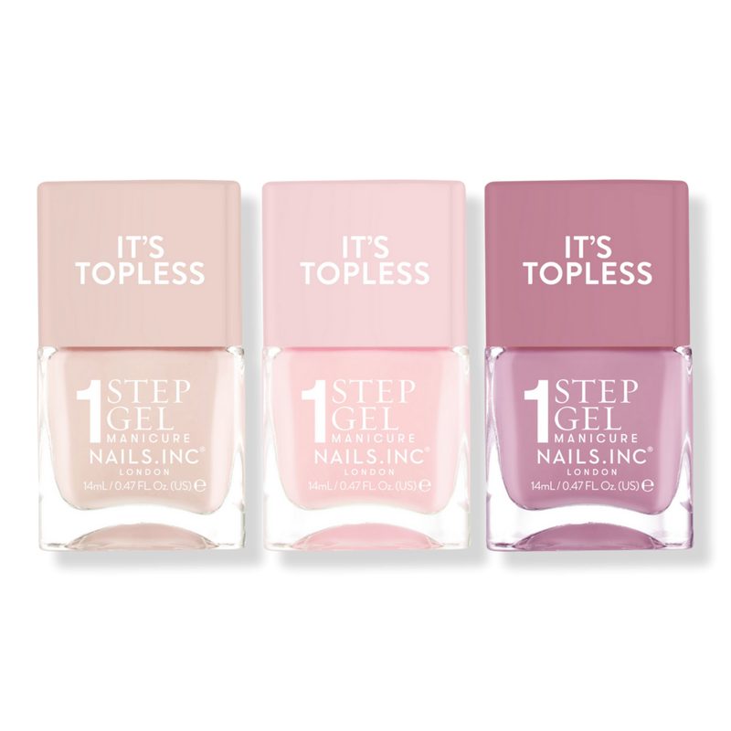 It's Topless Nudes 1-Step Gel-Like Manicure Nail Polish Set