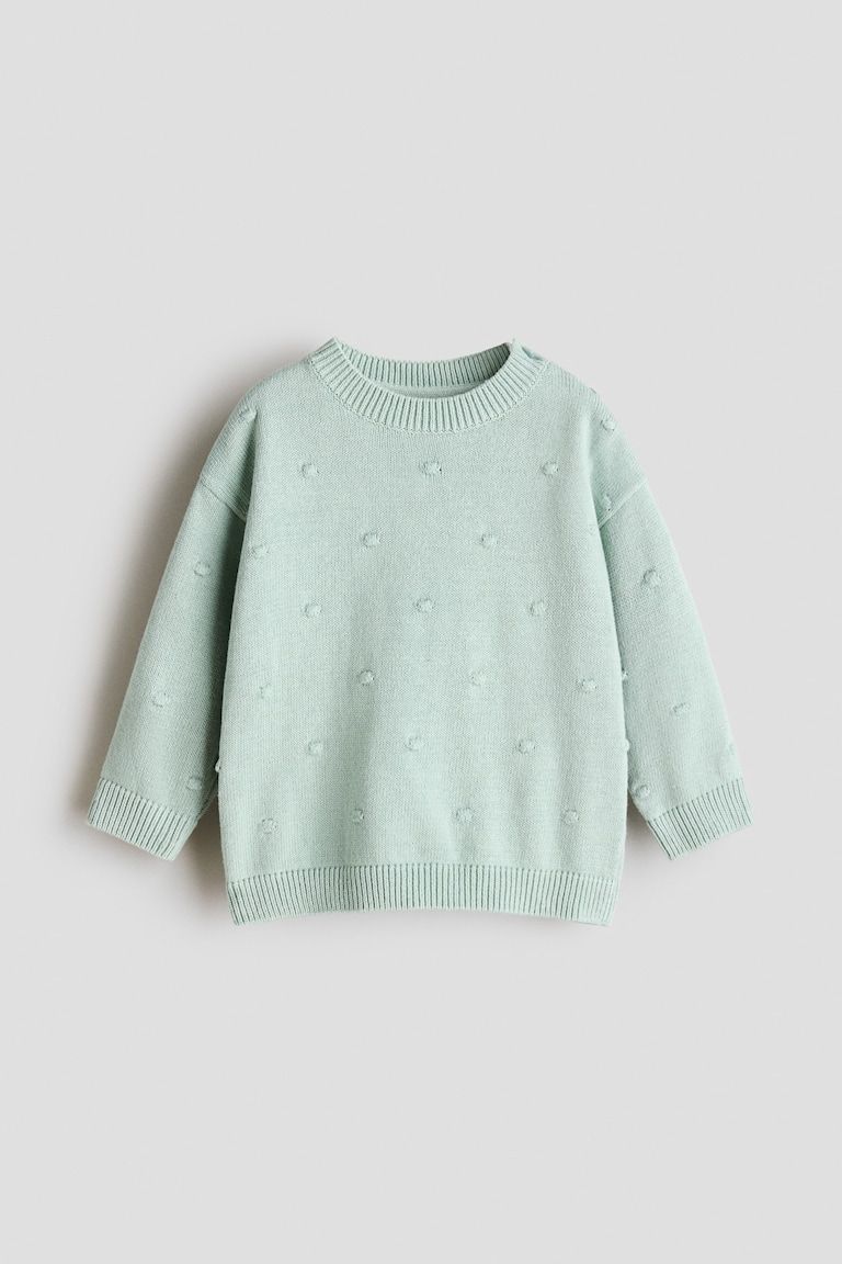 Jacquard-Knit Sweater