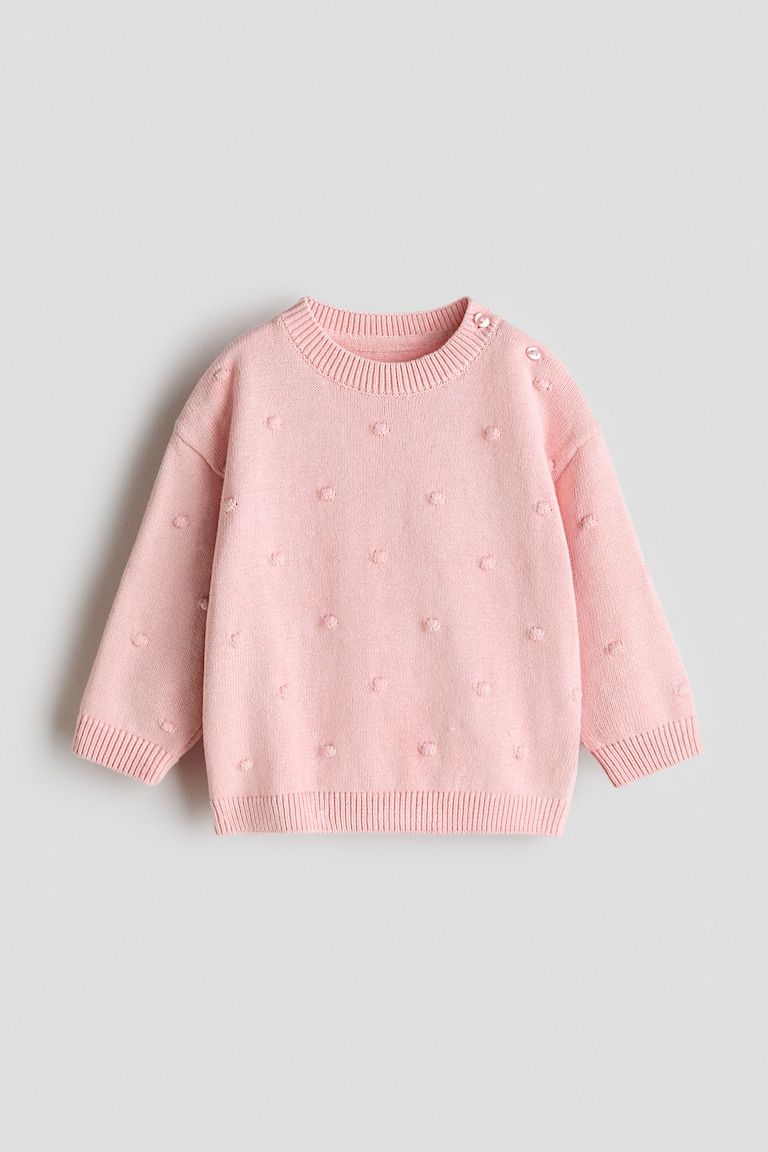 Jacquard-Knit Sweater