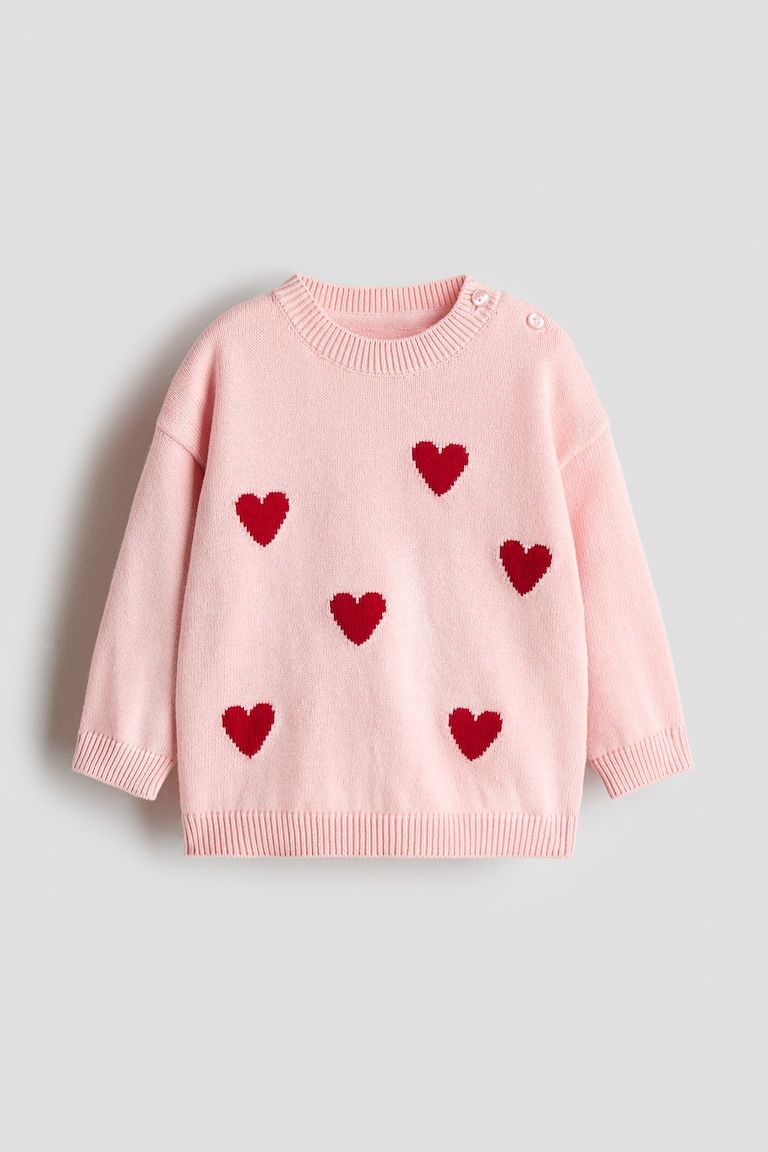 Jacquard-Knit Sweater