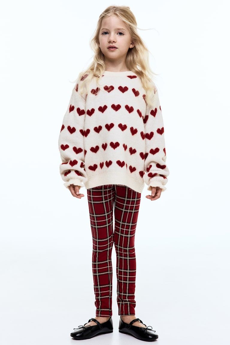 Jacquard-Knit Sweater