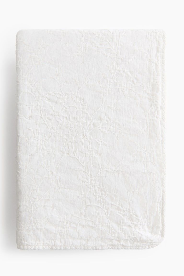 Jacquard-Weave Bedspread