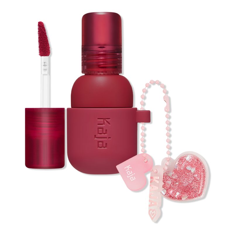 Jelly Charm Glazed Lip Stain & Blush with Keychain - Squeeze Guava