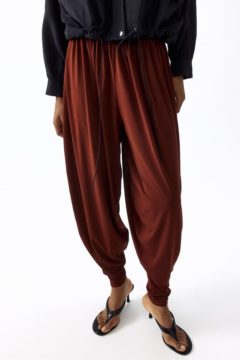 Jersey barrel trousers
