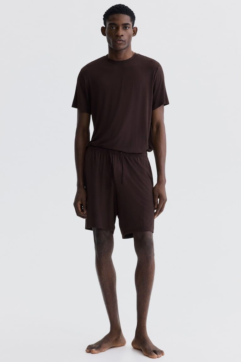 Jersey Pajama T-Shirt and Shorts