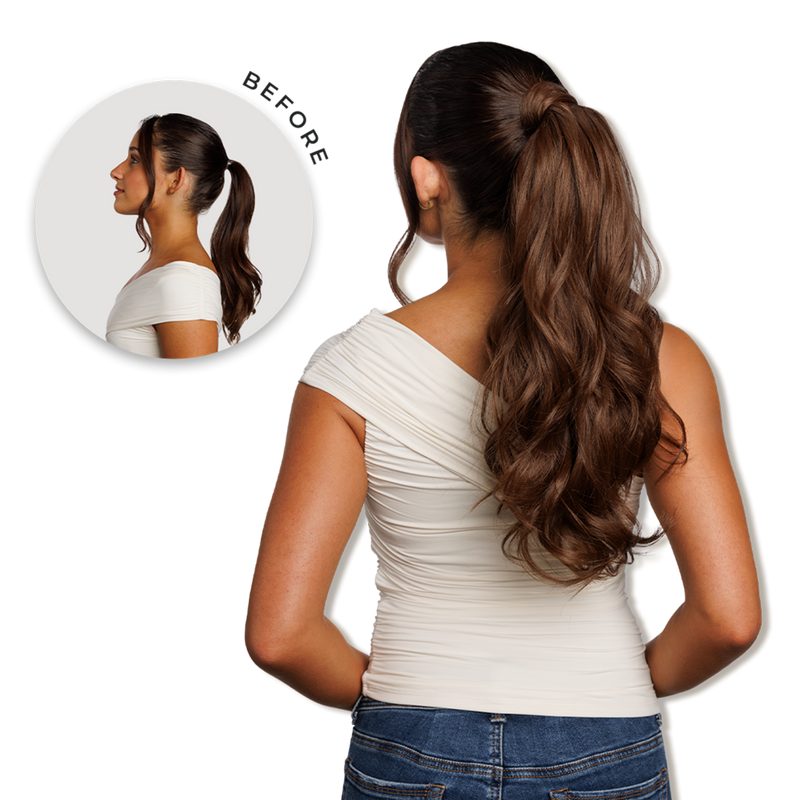Jordynn Pony - Chocolate Brown
