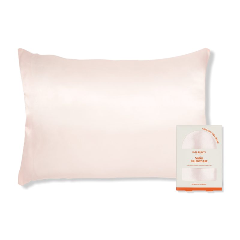 King Satin Pillowcase - Light Pink