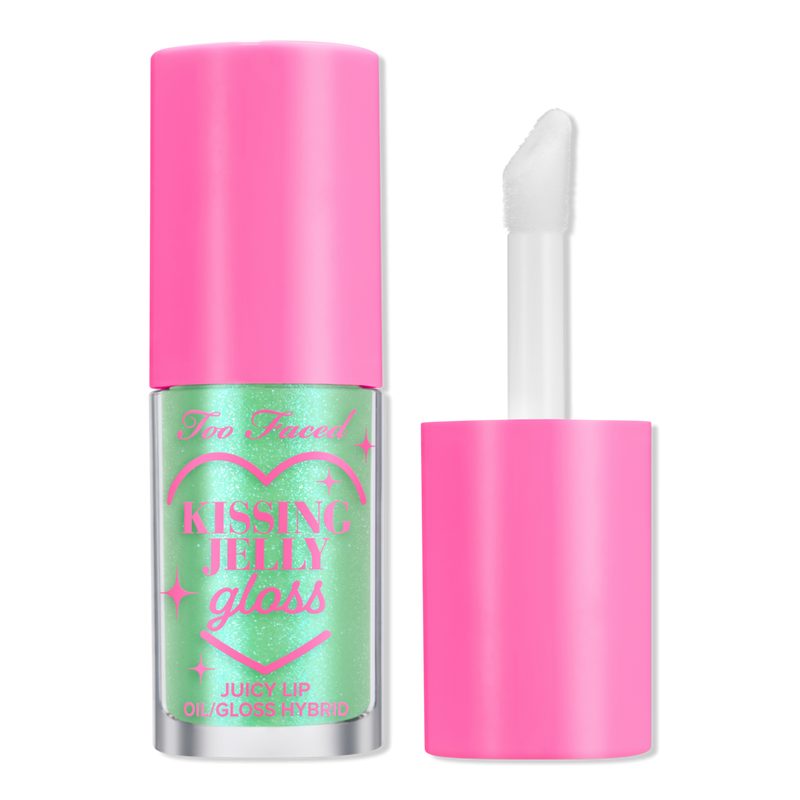 Kissing Jelly Hydrating Lip Oil Gloss - Green Apple