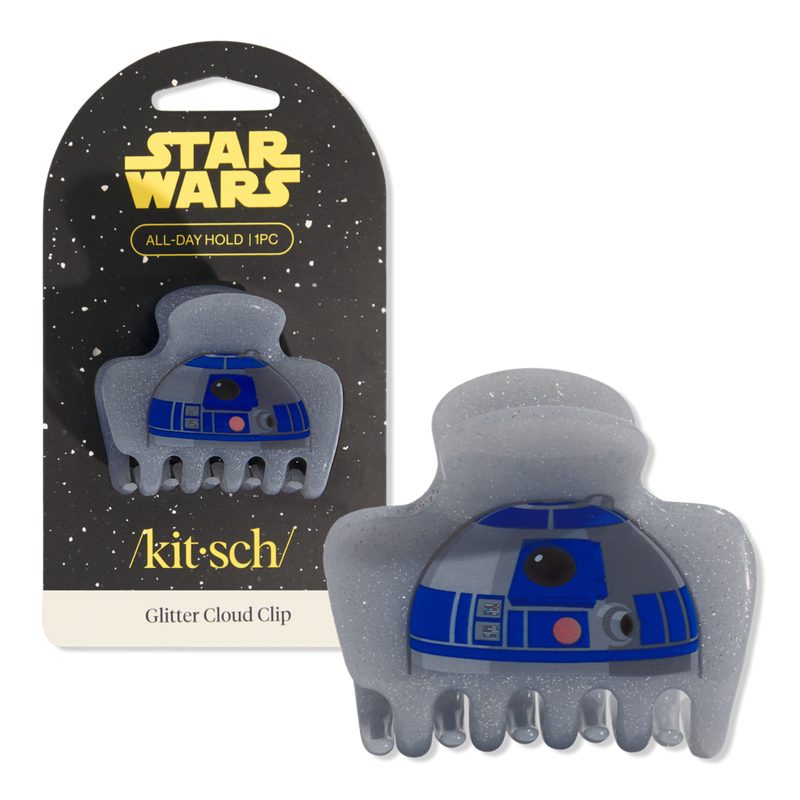 Kitsch x Star Wars Glitter Cloud Clip - R2-D2