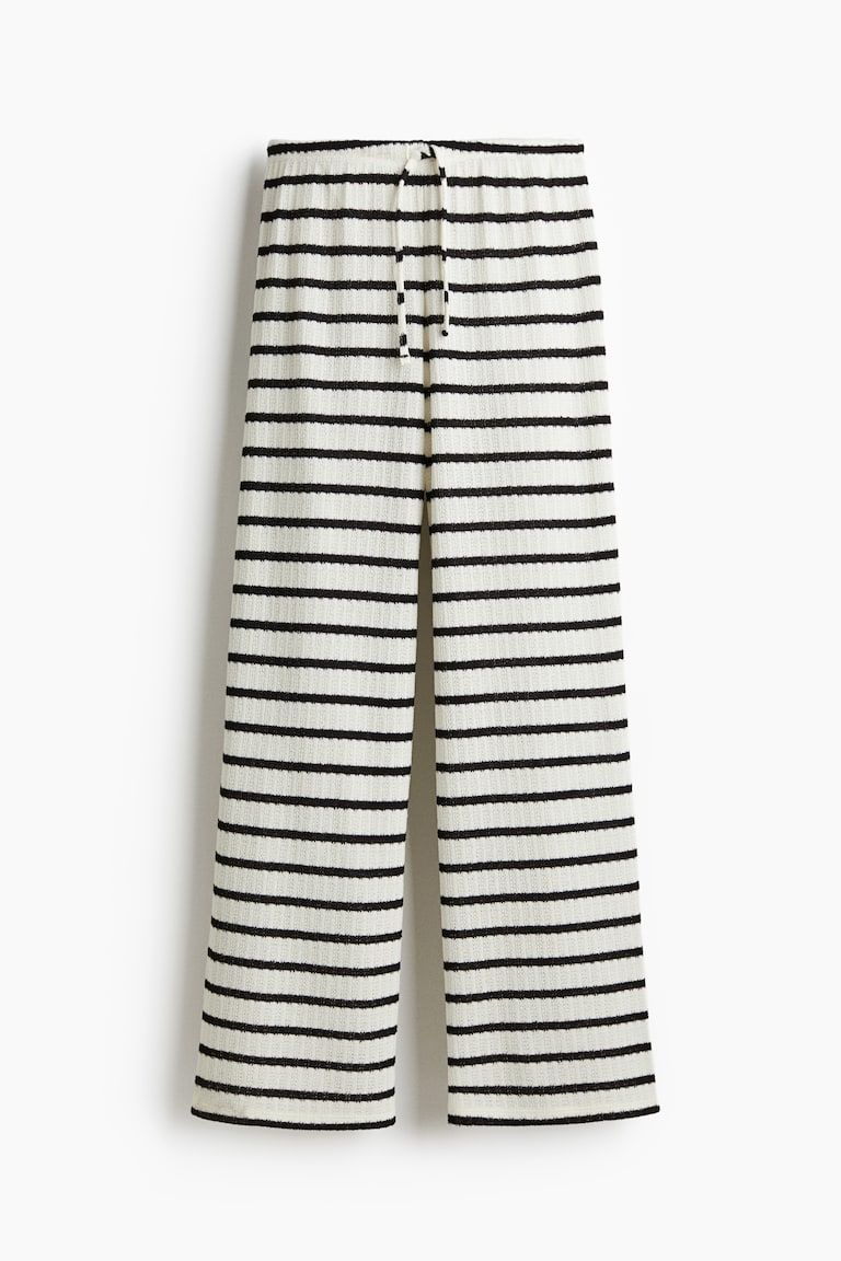 Knit Drawstring Pants