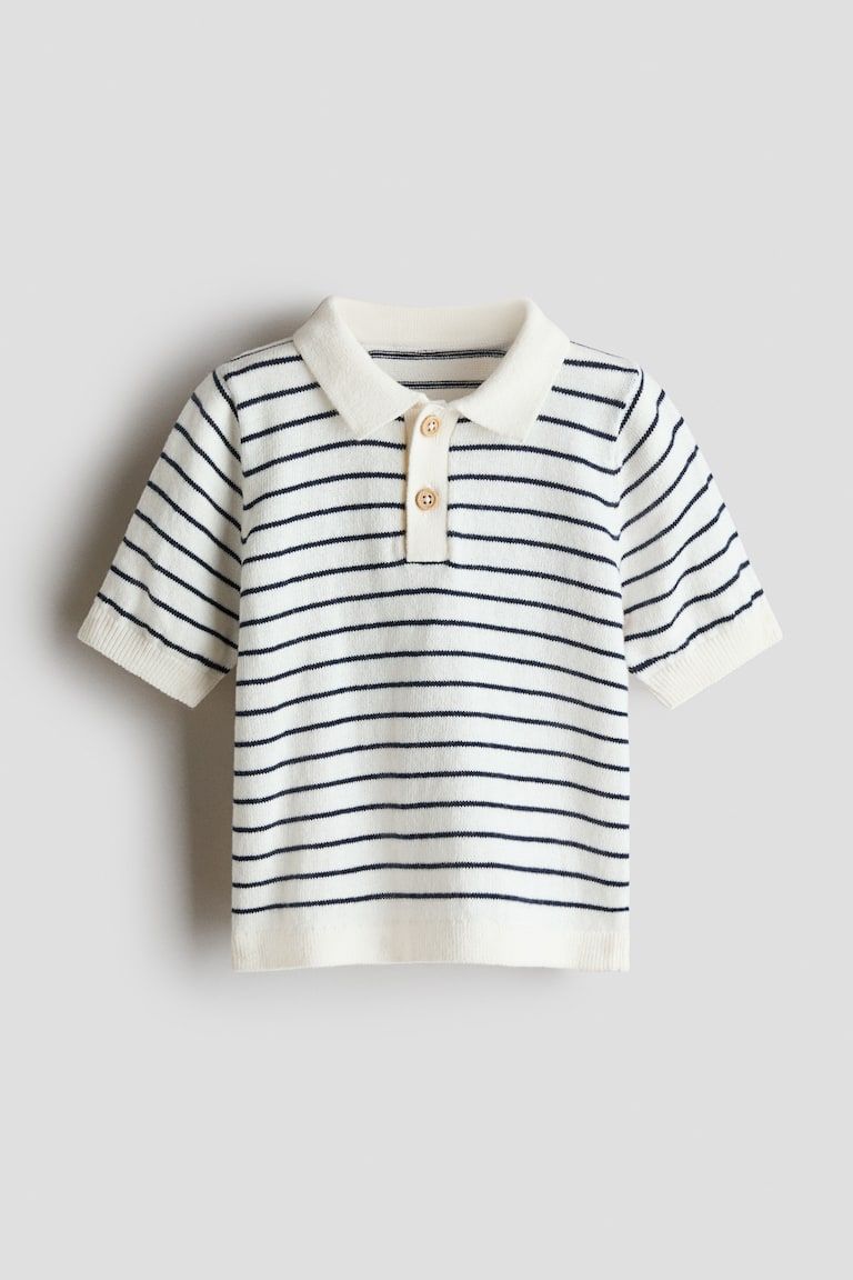 Knit Polo Shirt