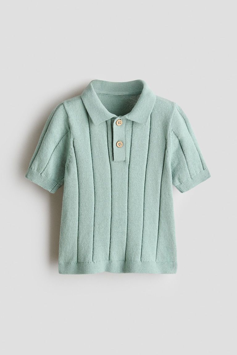 Knit Polo Shirt