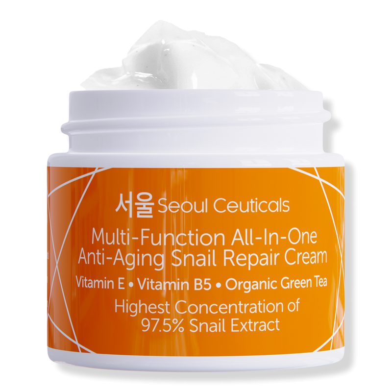 Korean Skin Care Multi-Function All-In-One Anti-Aging Snail Repair Cream - 2 oz