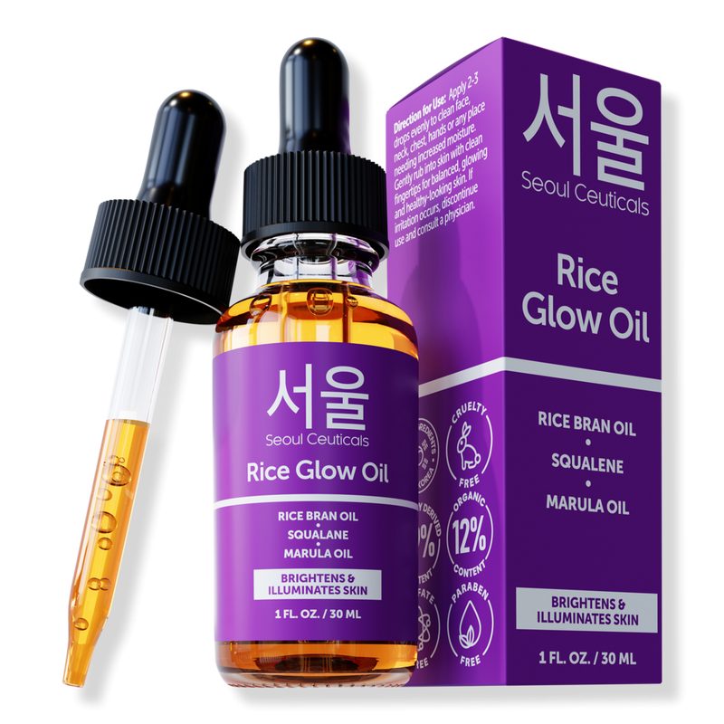 Korean Skin Care Rice Glow Oil