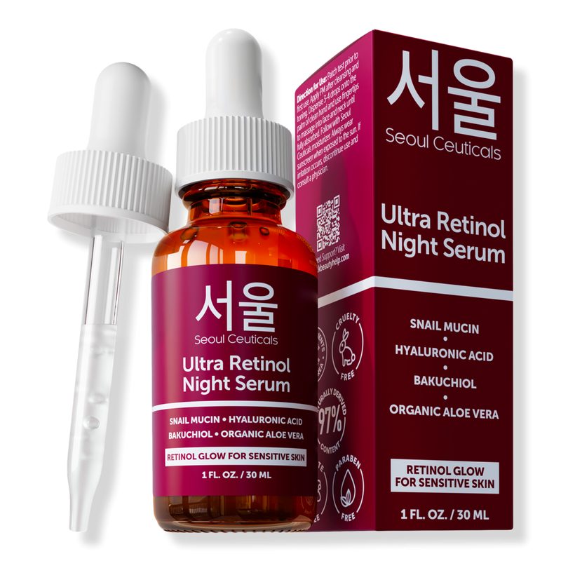 Korean Skin Care Ultra Retinol Night Serum