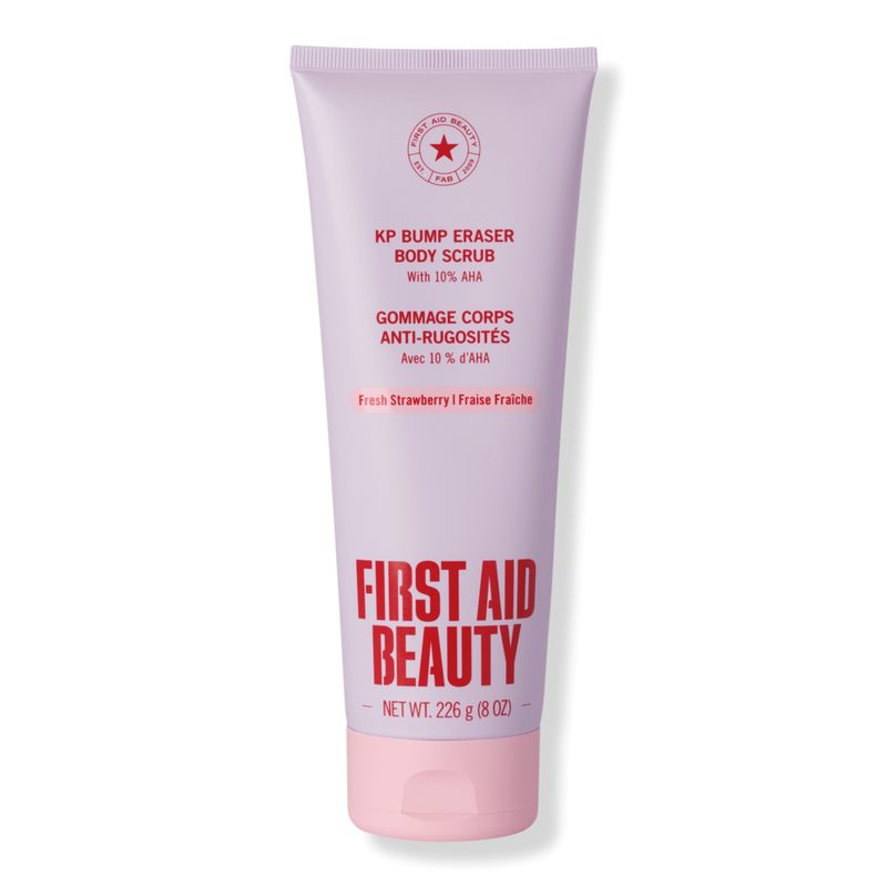 KP Bump Eraser Body Scrub with 10% AHA - Fresh Strawberry