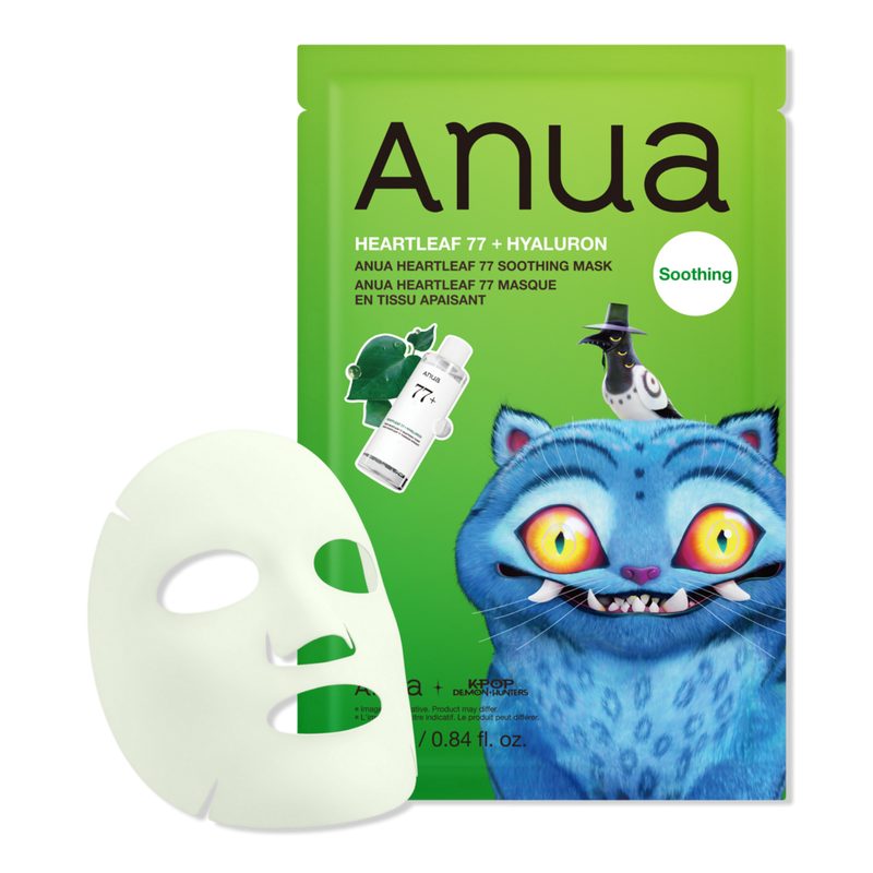 KPop Demon Hunters Heartleaf 77 Soothing Mask