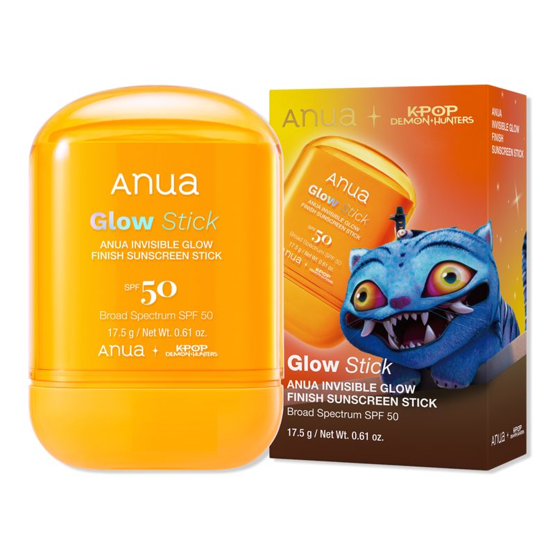 KPop Demon Hunters Invisible Glow Finish Sunscreen Stick