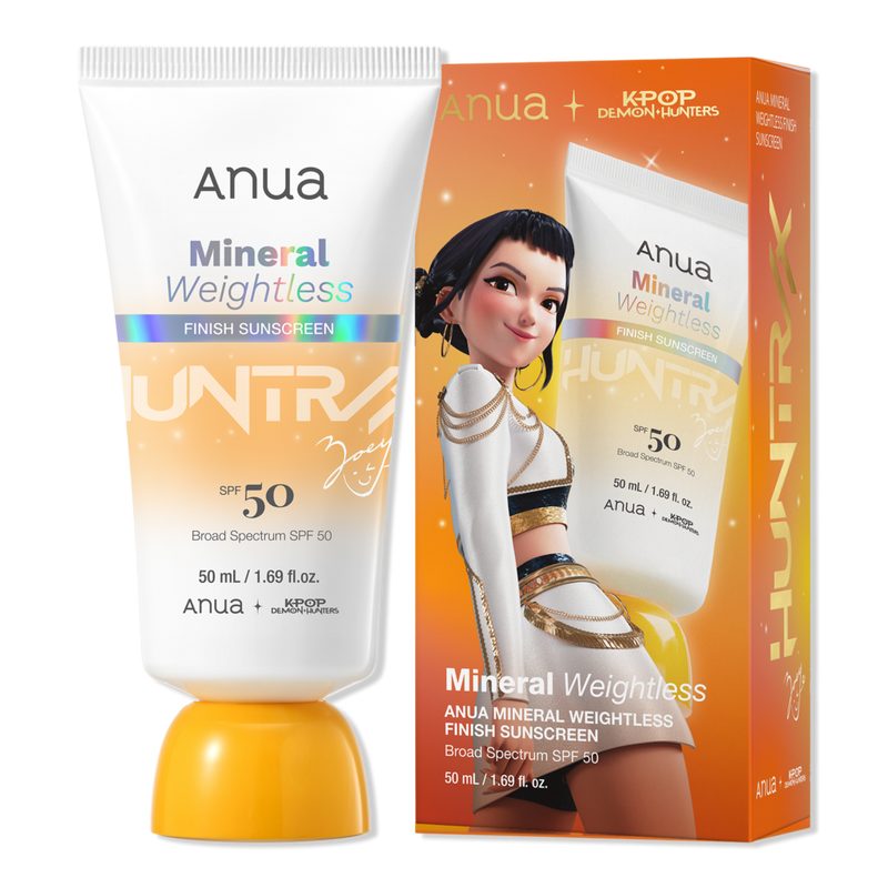KPop Demon Hunters Mineral Weightless Finish Sunscreen