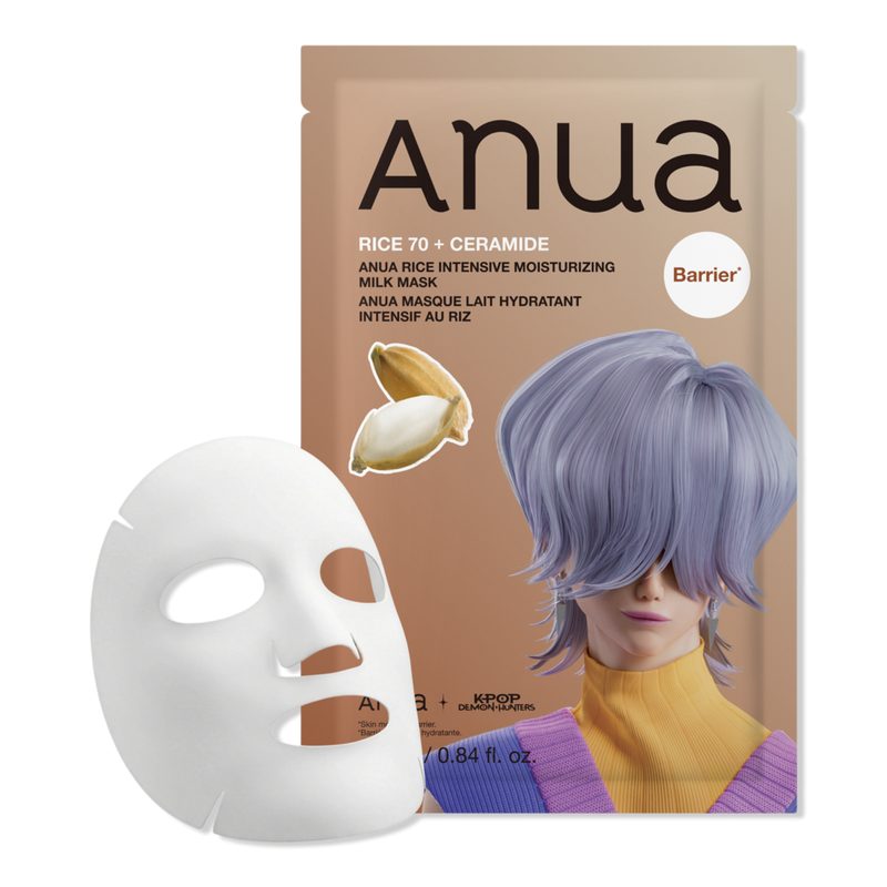 KPop Demon Hunters Rice 70 Intensive Moisturizing Milk Mask