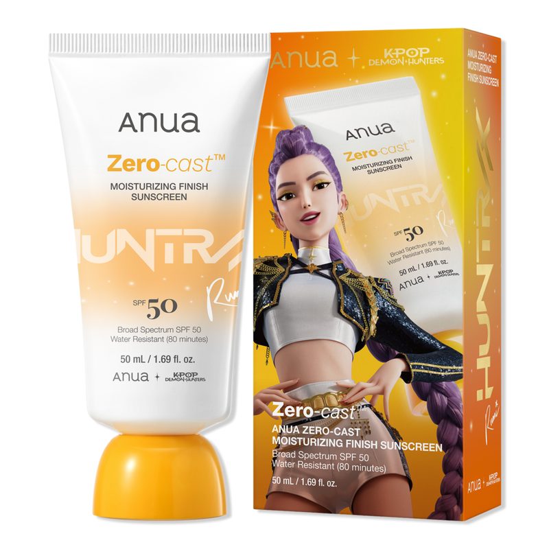 KPop Demon Hunters Zero-Cast Moisturizing Finish Sunscreen