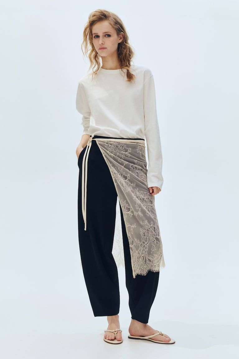 Lace Hip Scarf