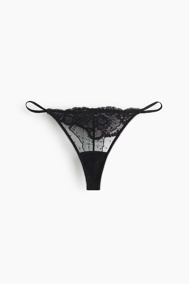 Lace Thong Briefs
