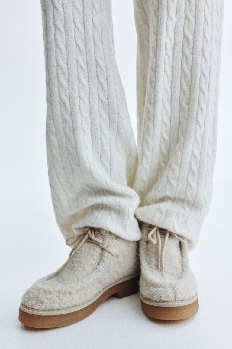 Lace-Up Boots