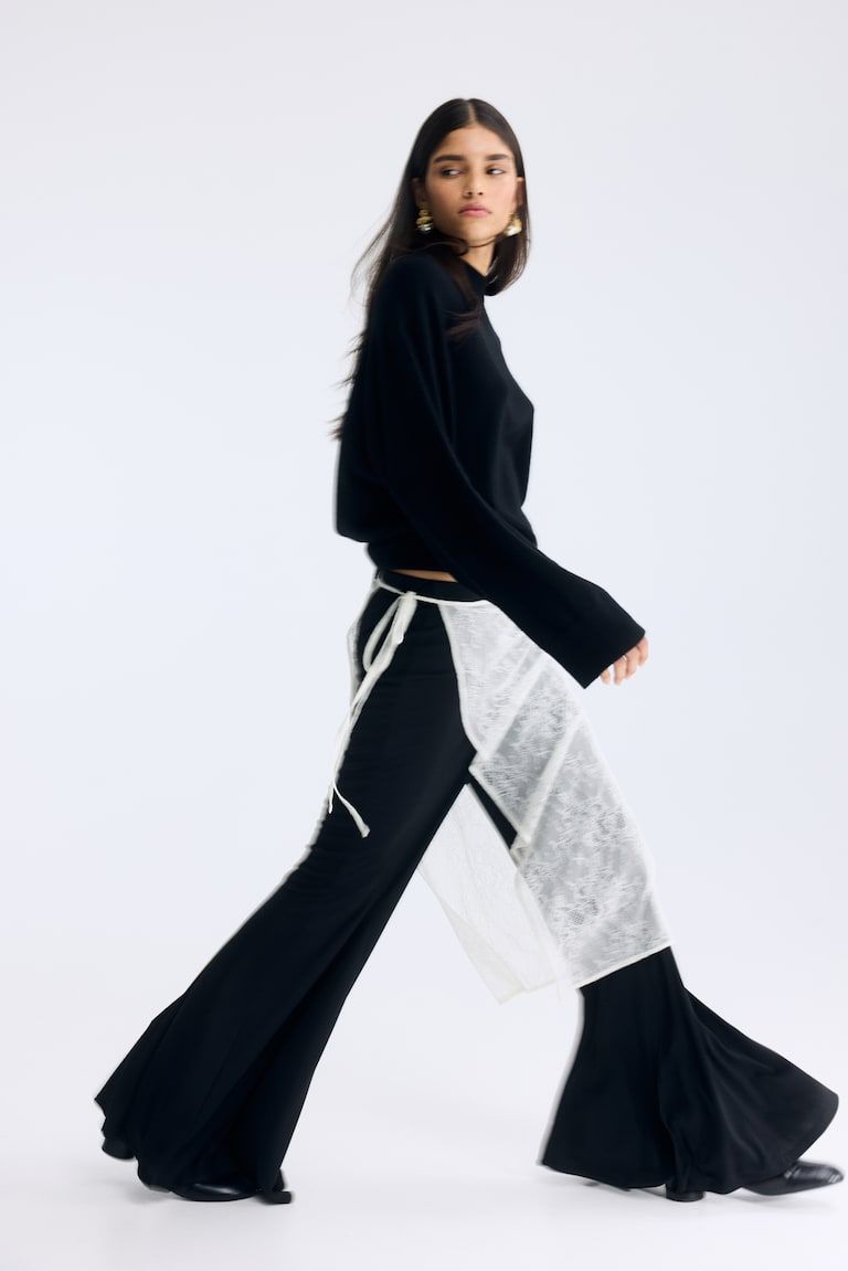 Lace Wrap Skirt