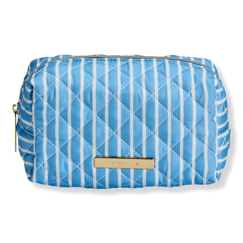 Large Blue Pinstripe Loaf Bag