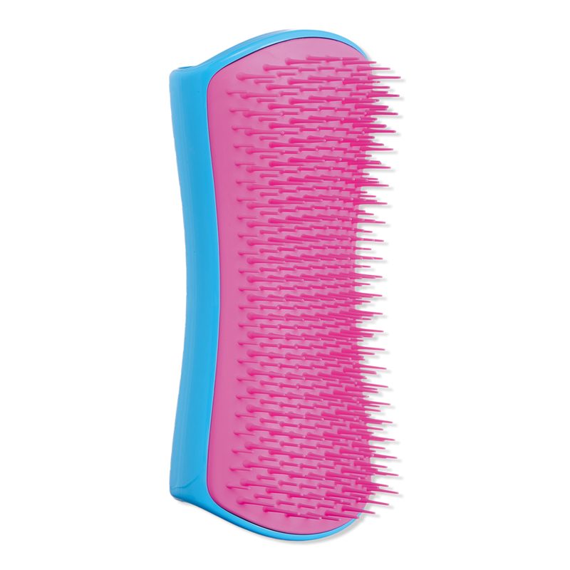 Large De-Shedding Dog Grooming Brush - Pink/Blue