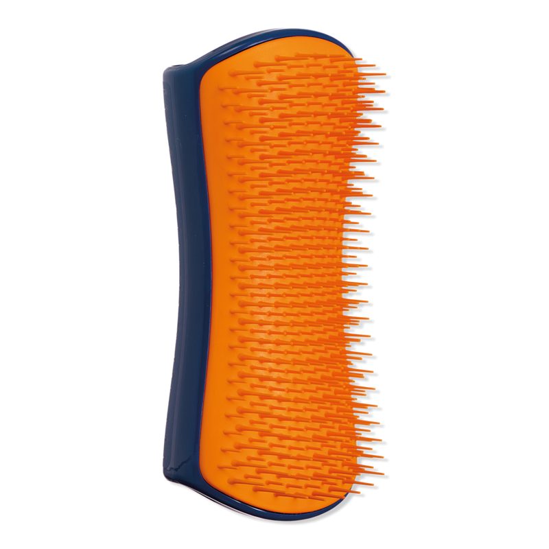 Large Detangling Dog Grooming Brush - Navy/Orange