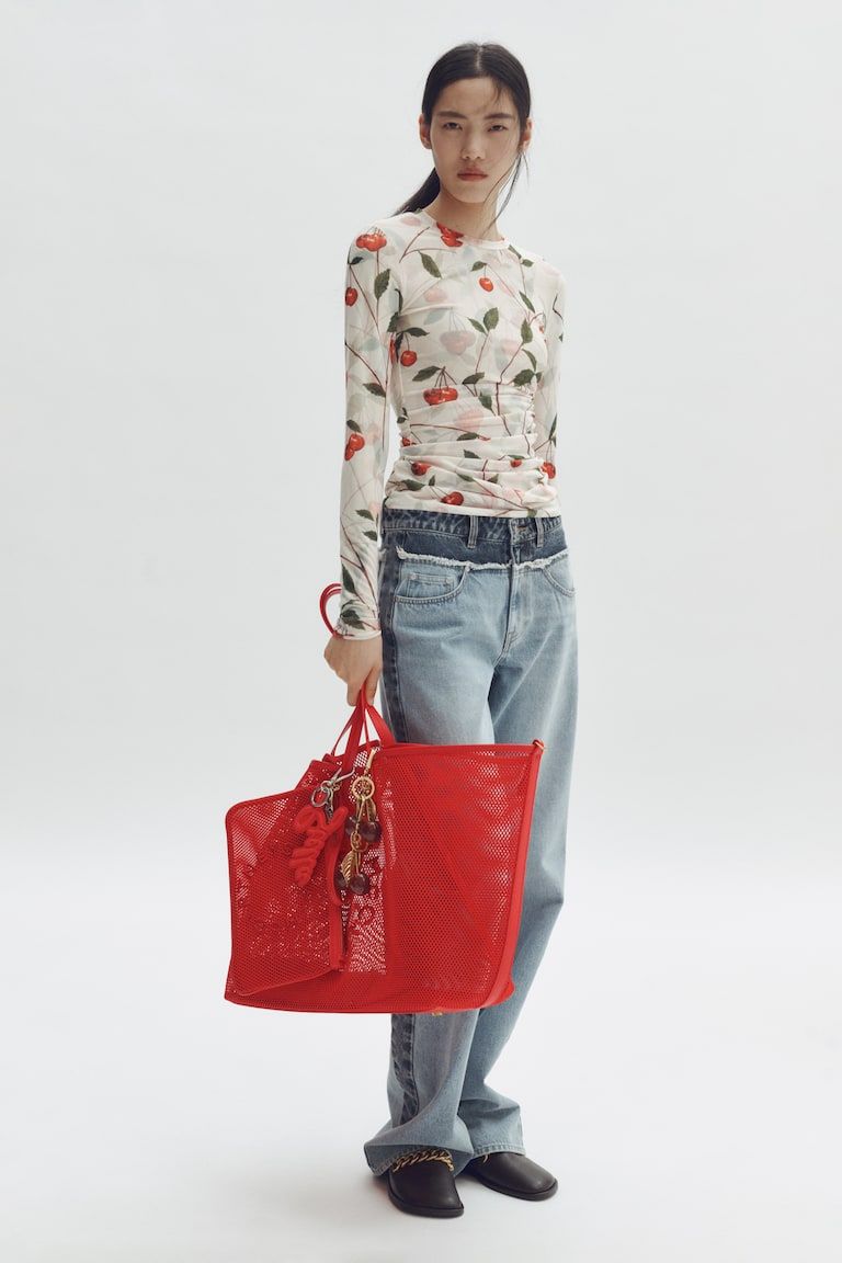 Large Mesh Tote Bag