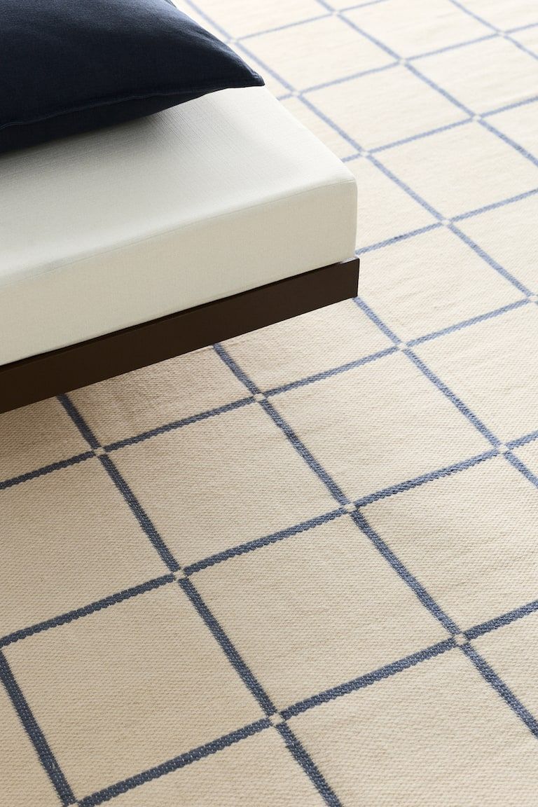 Large Reversible Wool-Blend Rug