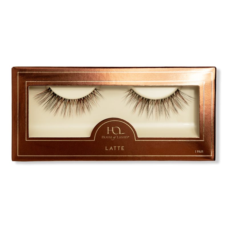 Latte Natural Volume Faux Silk False Eyelashes