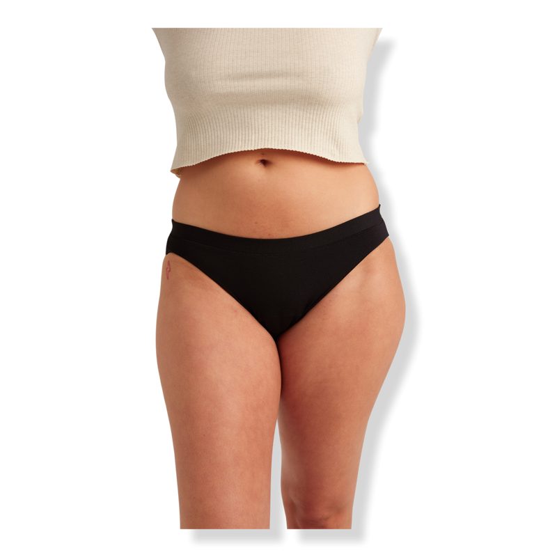 Leakproof Comfort Bikini - XL-Volcanic Black
