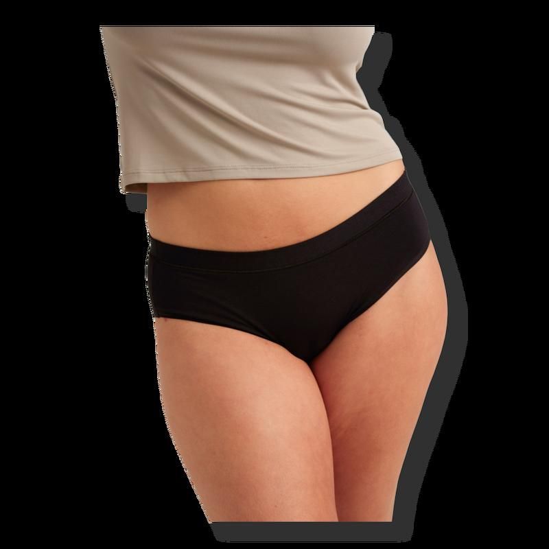 Leakproof Comfort Brief - L-Volcanic Black