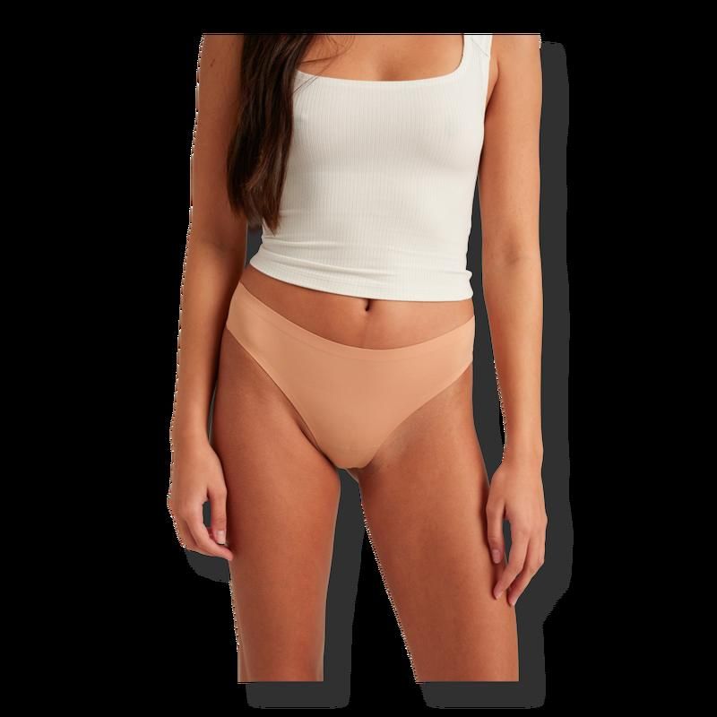 Leakproof Seamless Thong - L-Smooth Terracotta